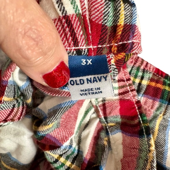 Old Navy NWT 3X midrise flannel pajama pants Christmas pj's holidays - Picture 12 of 12